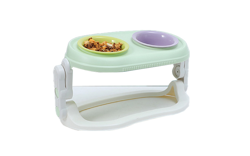 pet bowl Double Dog Water and Food Bowls for Puppy Dogs Cats