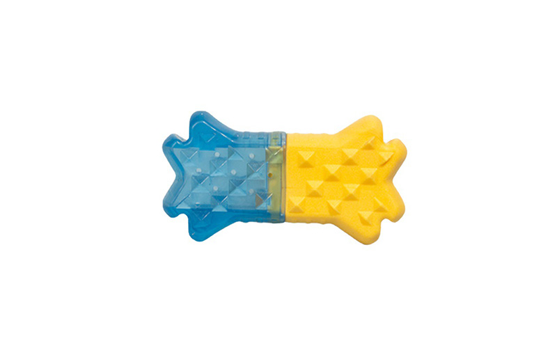 TPR Dog Chew Toy | Soft, Flexible, and Durable | Colorful Bone for Dental Health