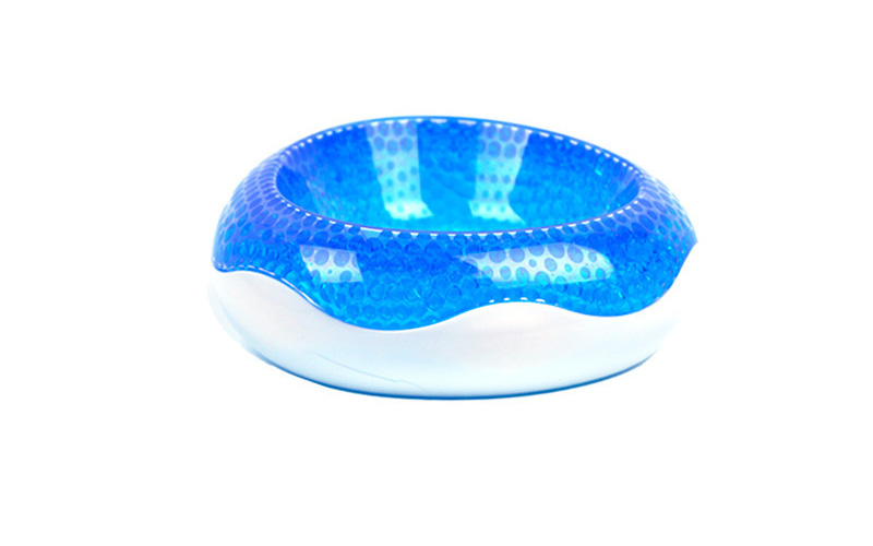  ABS Droplet Pet Bowl | Keep Cool Design | Safe & Non-Slip for Dogs and Cats