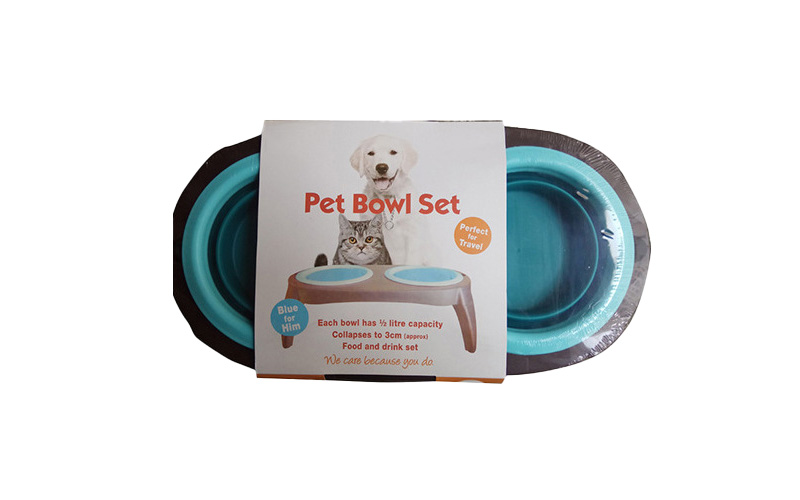 Wholesale Supply Collapsible Pet Bowl | Eco-friendly material TPR+PP, space-saving design