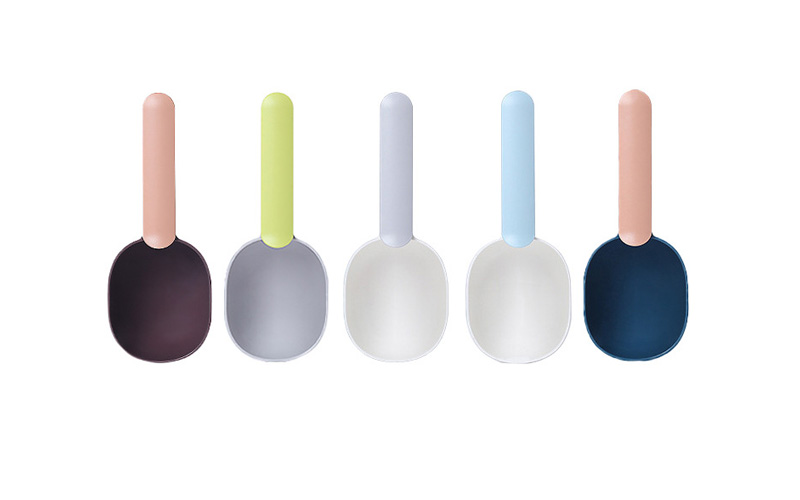 ABS Dog Food Scoop with Clip Handle | Multi-Color Options | pet wholesale