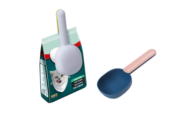 ABS Dog Food Scoop with Clip Handle | Multi-Color Options | pet wholesale