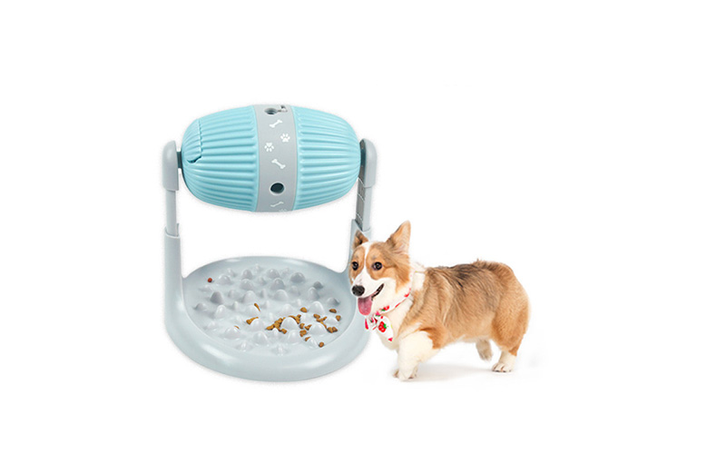 Interactive Slow Feeder Dog&Cat Bowl in Blue, Pink, Green - Promotes Fun, Healthy Eating