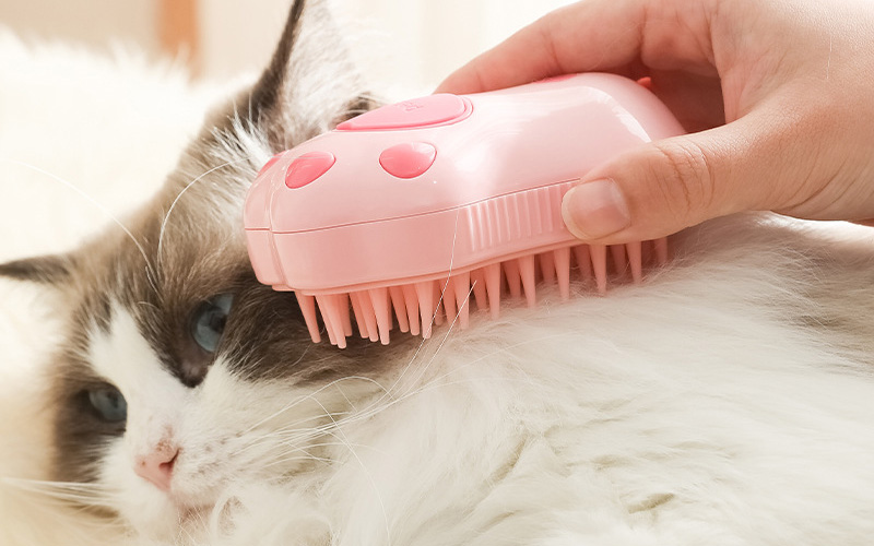 PetSpa Pink Cat's Claw Grooming Comb - A Multitasker for Pet Care Retailers