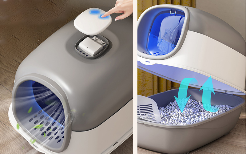 Smart Litter Box – Advanced Hygiene for Cat|Eco-Friendly and Hygienic