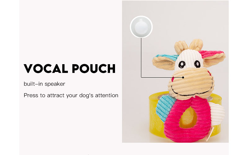 Plush Dog Toys with Squeakers - Chewable Multi-Style Puppy Playthings